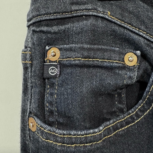 AG High-Rise Ballad Slim Boot Dark Blue | Size 32 Adriano Goldschmied - Picture 2 of 5